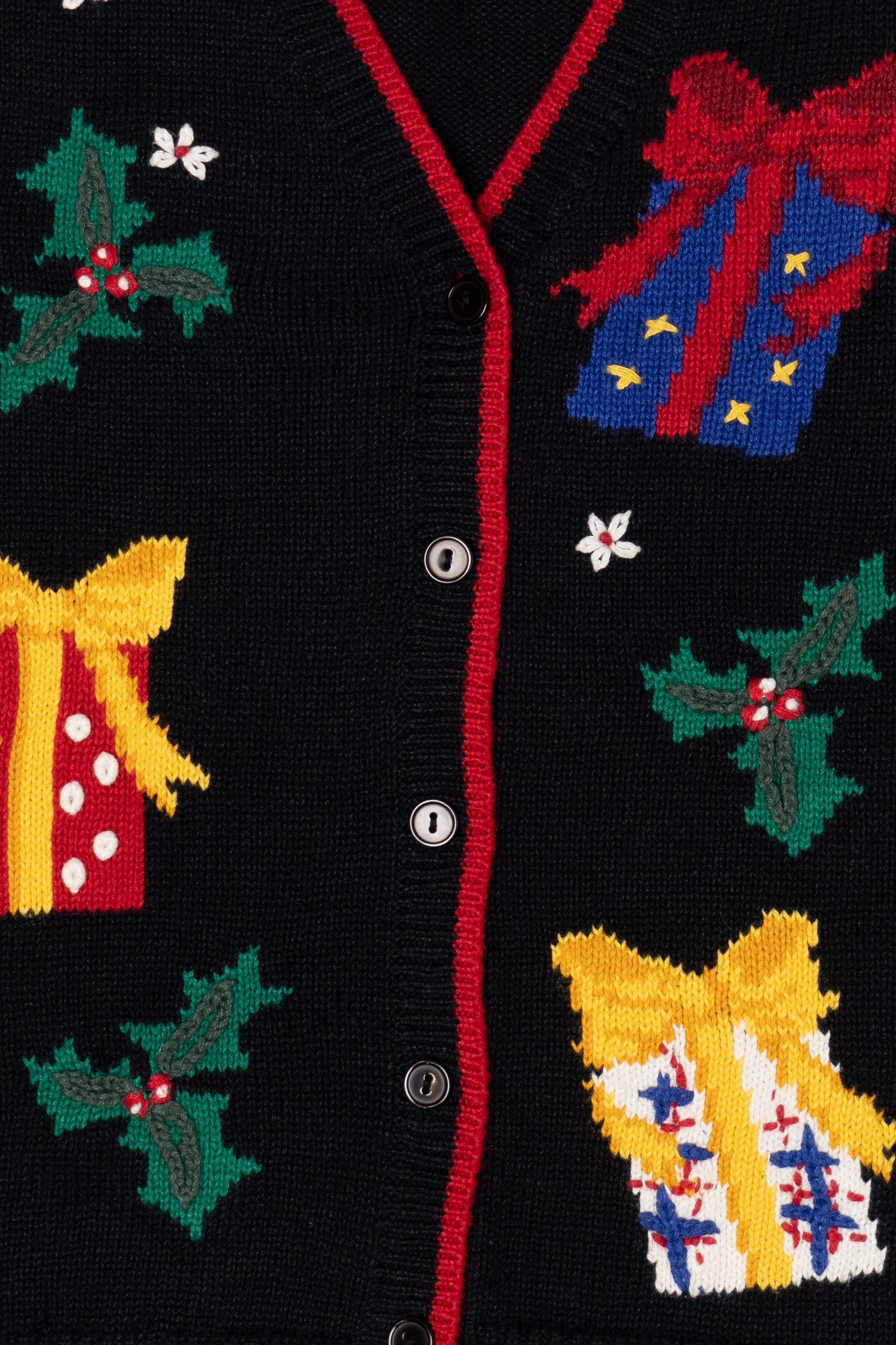 Vintage Copper Key Presents Ugly Christmas Vest (1990s)