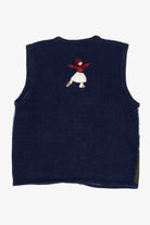 Vintage Bobbie Brooks Ice Skating Ugly Christmas Vest (1990s)