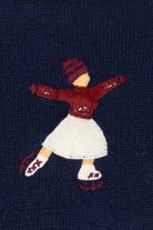 Vintage Bobbie Brooks Ice Skating Ugly Christmas Vest (1990s)