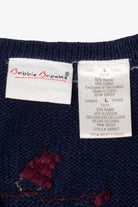 Vintage Bobbie Brooks Ice Skating Ugly Christmas Vest (1990s)