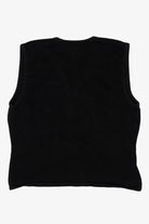 Vintage Susan Bristol Santa On the Moon Ugly Christmas Vest (1990s)