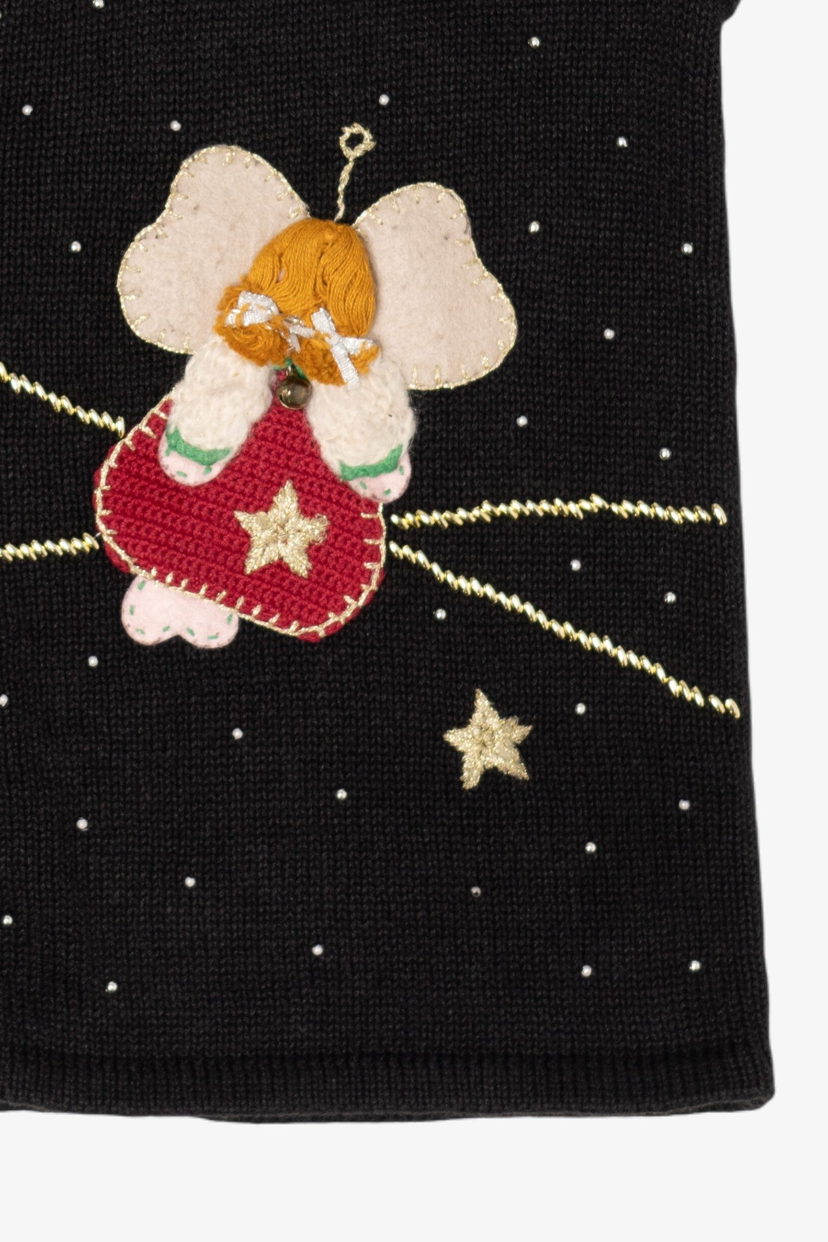 Vintage Bobbie Brooks Angels Ugly Christmas Vest (1990s)