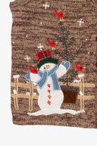 Vintage Kikit Studio North Pole Ugly Christmas Vest (1990s)