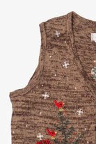 Vintage Kikit Studio North Pole Ugly Christmas Vest (1990s)