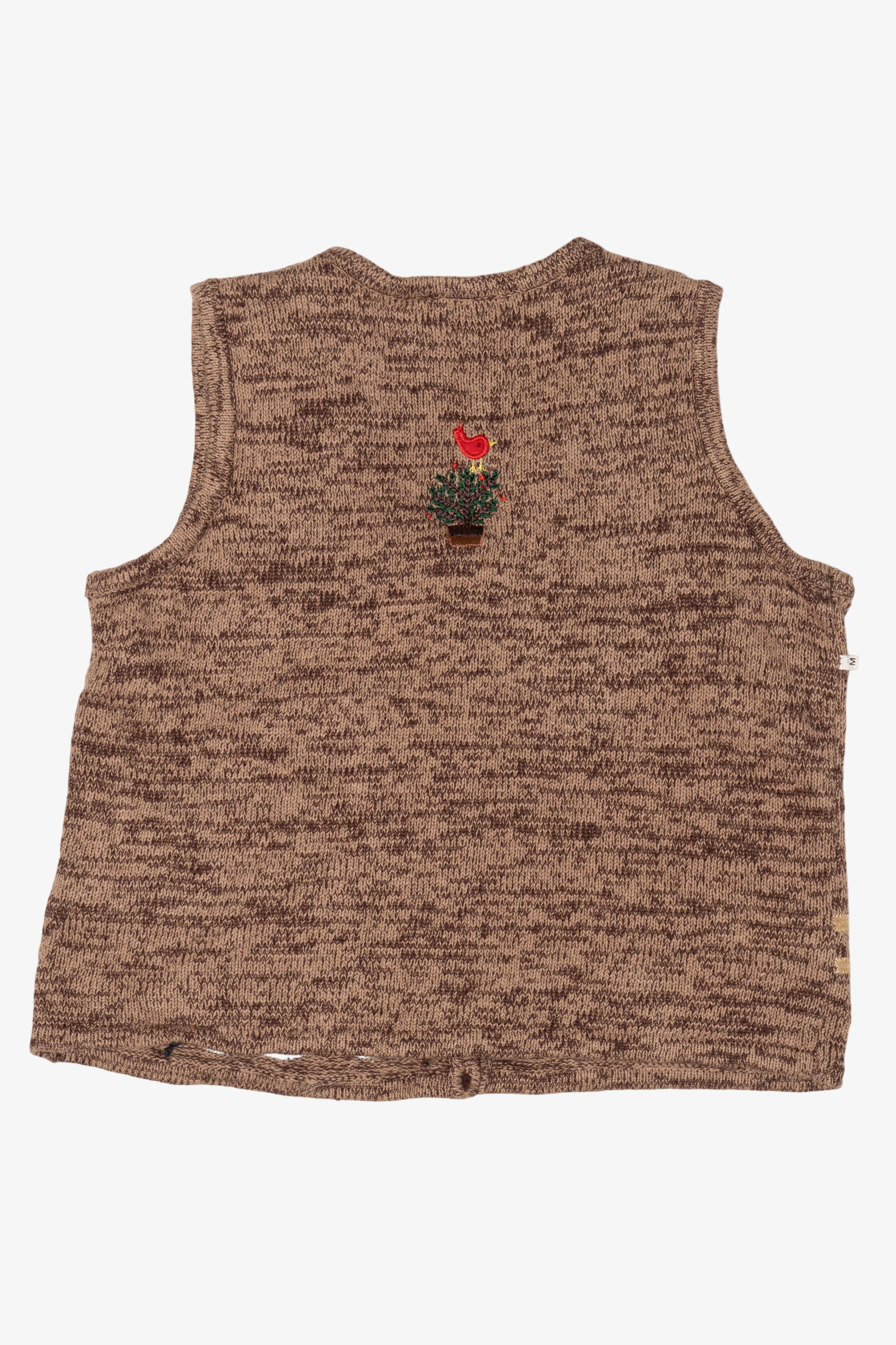 Vintage Kikit Studio North Pole Ugly Christmas Vest (1990s)