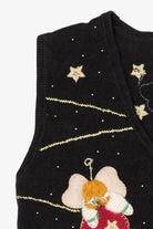 Vintage Bobbie Brooks Angels Ugly Christmas Vest (1990s)