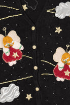 Vintage Bobbie Brooks Angels Ugly Christmas Vest (1990s)