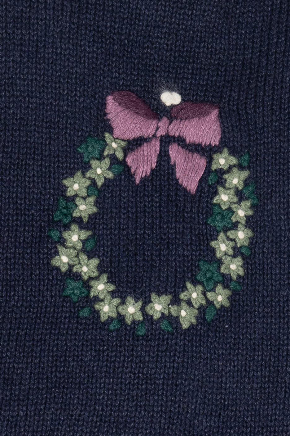 Vintage North Crest Wreaths Ugly Christmas Vest (1990s)