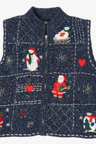 Vintage Erika Ugly Christmas Vest (1990s)