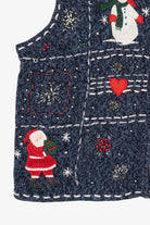 Vintage Erika Ugly Christmas Vest (1990s)