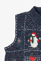 Vintage Erika Ugly Christmas Vest (1990s)