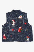 Vintage Erika Ugly Christmas Vest (1990s)