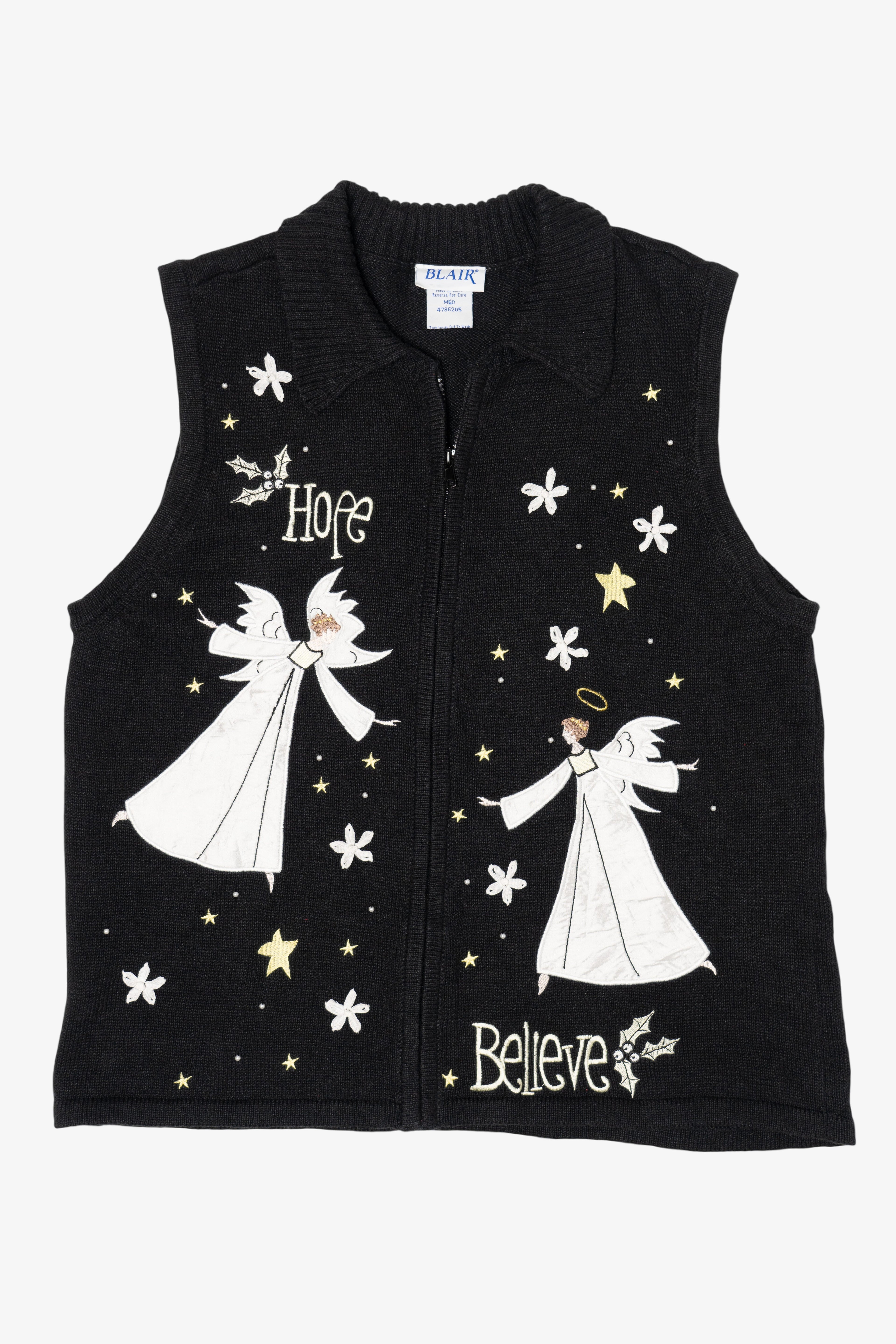Vintage Blair Angels Ugly Christmas Vest (2000s)