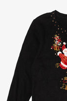 Vintage Y2k Lightweight Black Jack B. Quick Ugly Christmas Pullover (2000s)