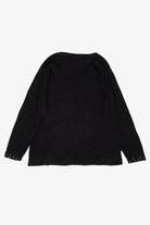 Vintage Y2k Lightweight Black Berek Studio Snowman Ugly Christmas Pullover (2000s)