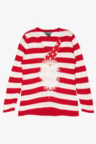 Vintage Y2k Lightweight Striped Berek Santa Ugly Christmas Pullover (2000s)