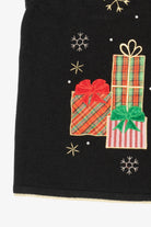 Vintage Black Unknown Ugly Christmas Vest (1990s)