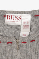 Vintage Gray Russ Ugly Clothesline Christmas Vest (1990s)