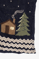 Vintage Blue Christopher & Banks Bear Ugly Christmas Vest (1990s)