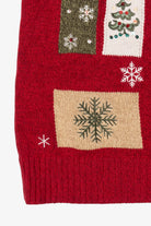 Vintage Red Crystal Kole Ugly Christmas Vest (2000s)