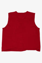 Vintage Red Designers Originals Trees Ugly Christmas Vest (2000s)