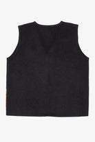 Vintage Black Croft & Barrow Flowers Ugly Christmas Vest (2000s)