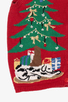 Vintage Red Capacity Ugly Christmas Vest (1990s)
