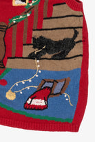 Vintage Red Capacity Ugly Christmas Vest (1990s)