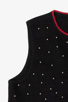 Vintage Black Charter Club Ugly Christmas Vest (2000s)