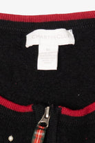 Vintage Black Charter Club Ugly Christmas Vest (2000s)