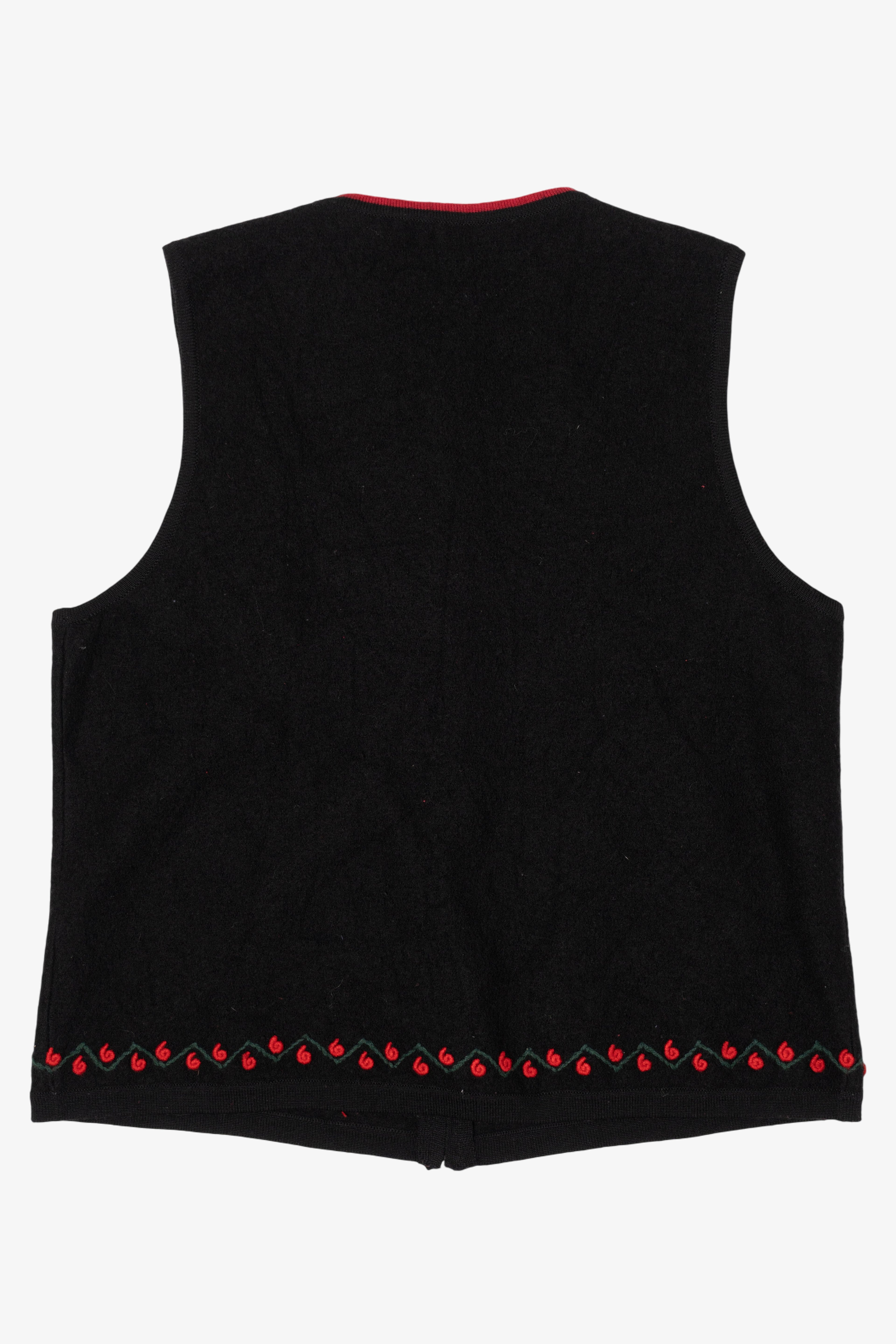 Vintage Black Charter Club Ugly Christmas Vest (2000s)