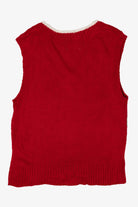 Modern Red Flamingo Ugly Christmas Vest (2010s)