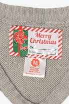 Modern Gray Santa Body Ugly Christmas Vest (2010s)