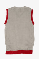 Modern Gray Santa Body Ugly Christmas Vest (2010s)
