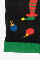 Modern Black Elf Body Ugly Christmas Vest (2010s)