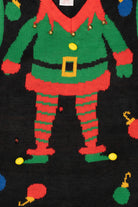 Modern Black Elf Body Ugly Christmas Vest (2010s)