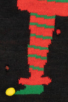 Modern Black Elf Body Ugly Christmas Vest (2010s)