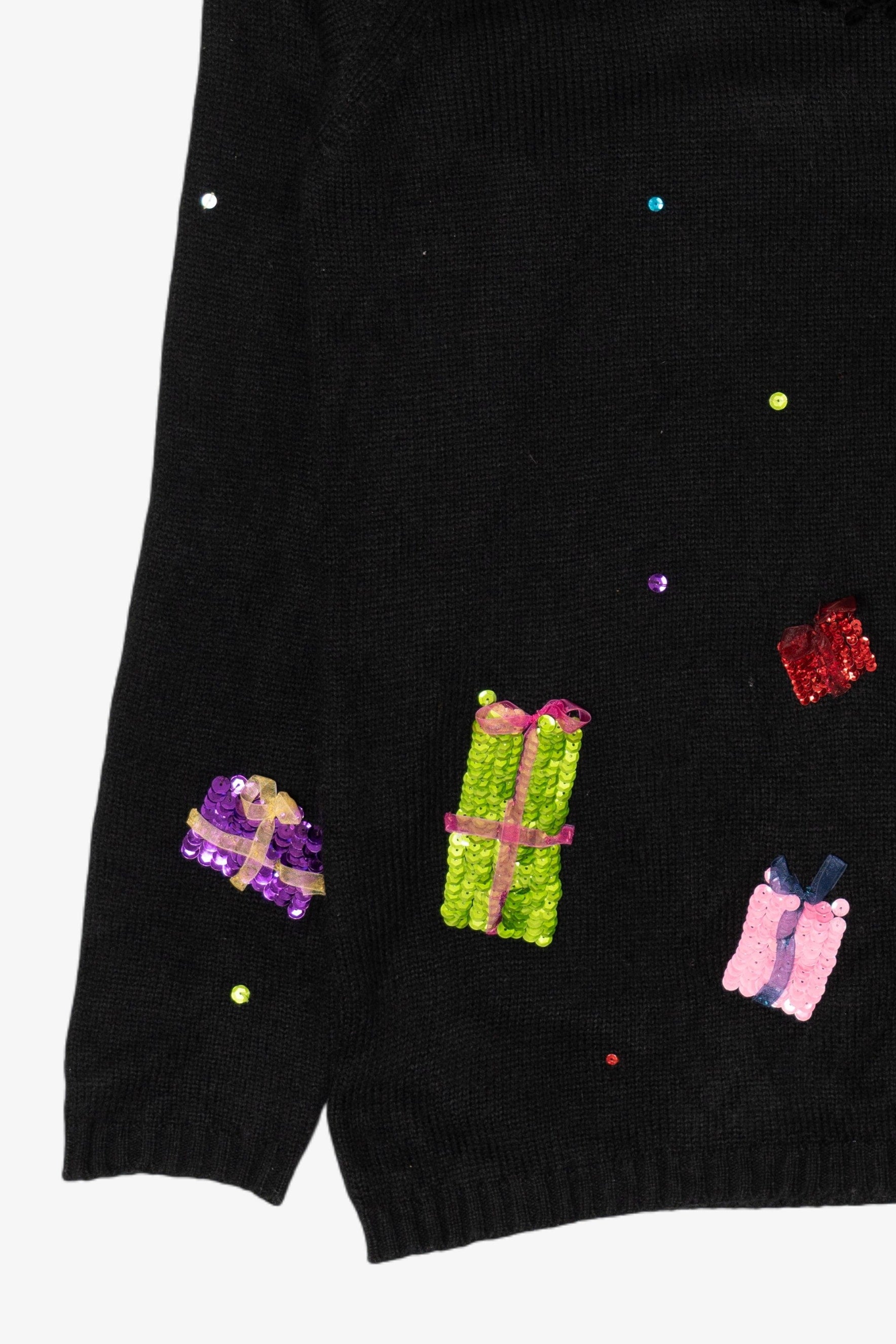 Vintage Y2k Lightweight Presents Ugly Christmas Pullover (2000s)