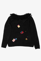 Vintage Y2k Lightweight Presents Ugly Christmas Pullover (2000s)