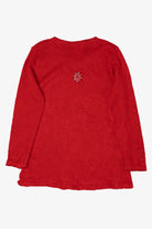 Vintage Red Storybook Knits Santa Ugly Christmas Pullover (2000s)