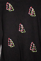 Vintage Black Trees Christmas Sweater (1990s)