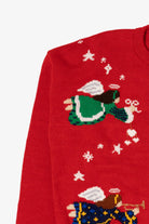 Vintage Red Angels Ugly Christmas Cardigan (1990s)