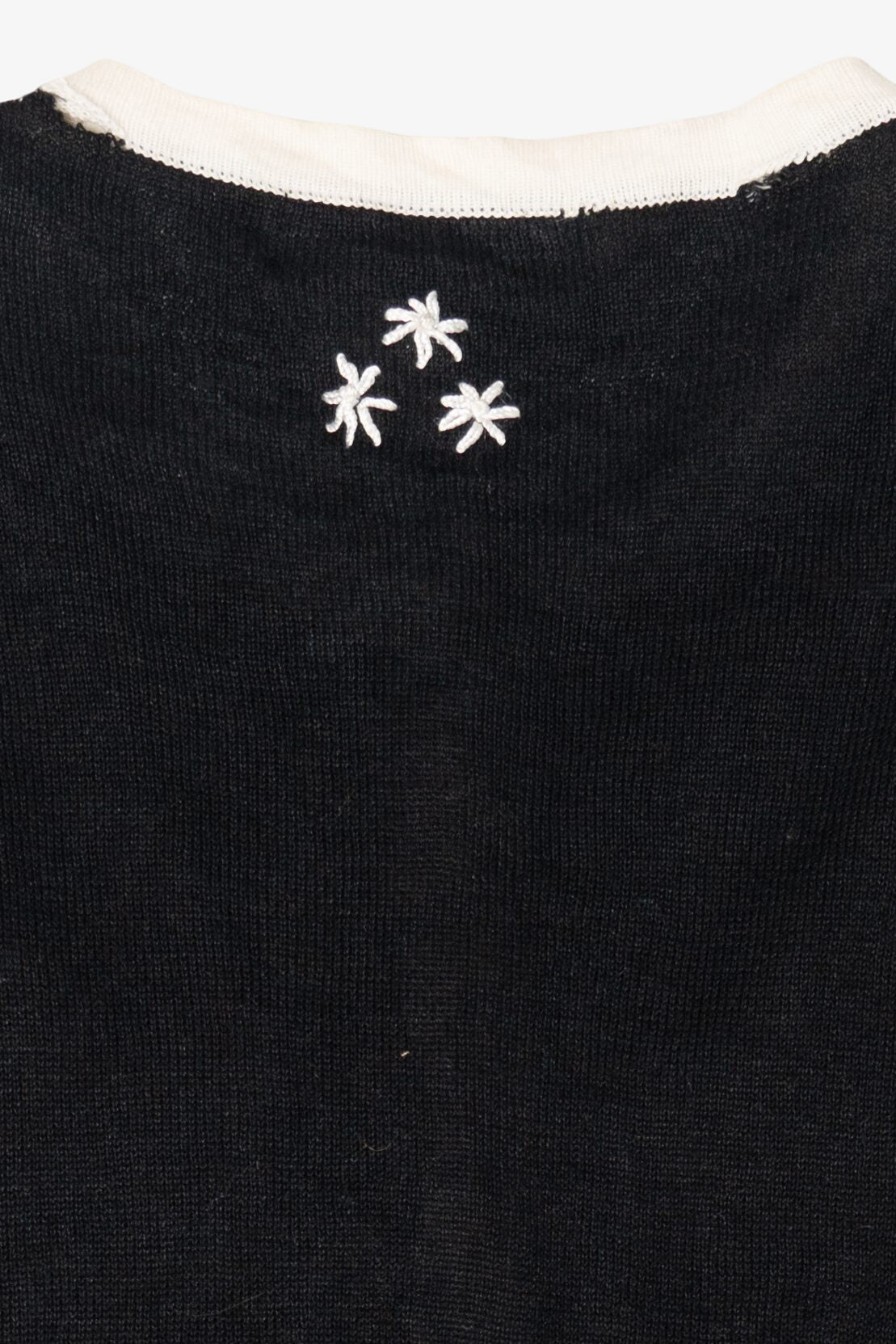 Vintage Black All Points Trees Ugly Christmas Cardigan (1990s)