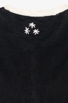 Vintage Black All Points Trees Ugly Christmas Cardigan (1990s)