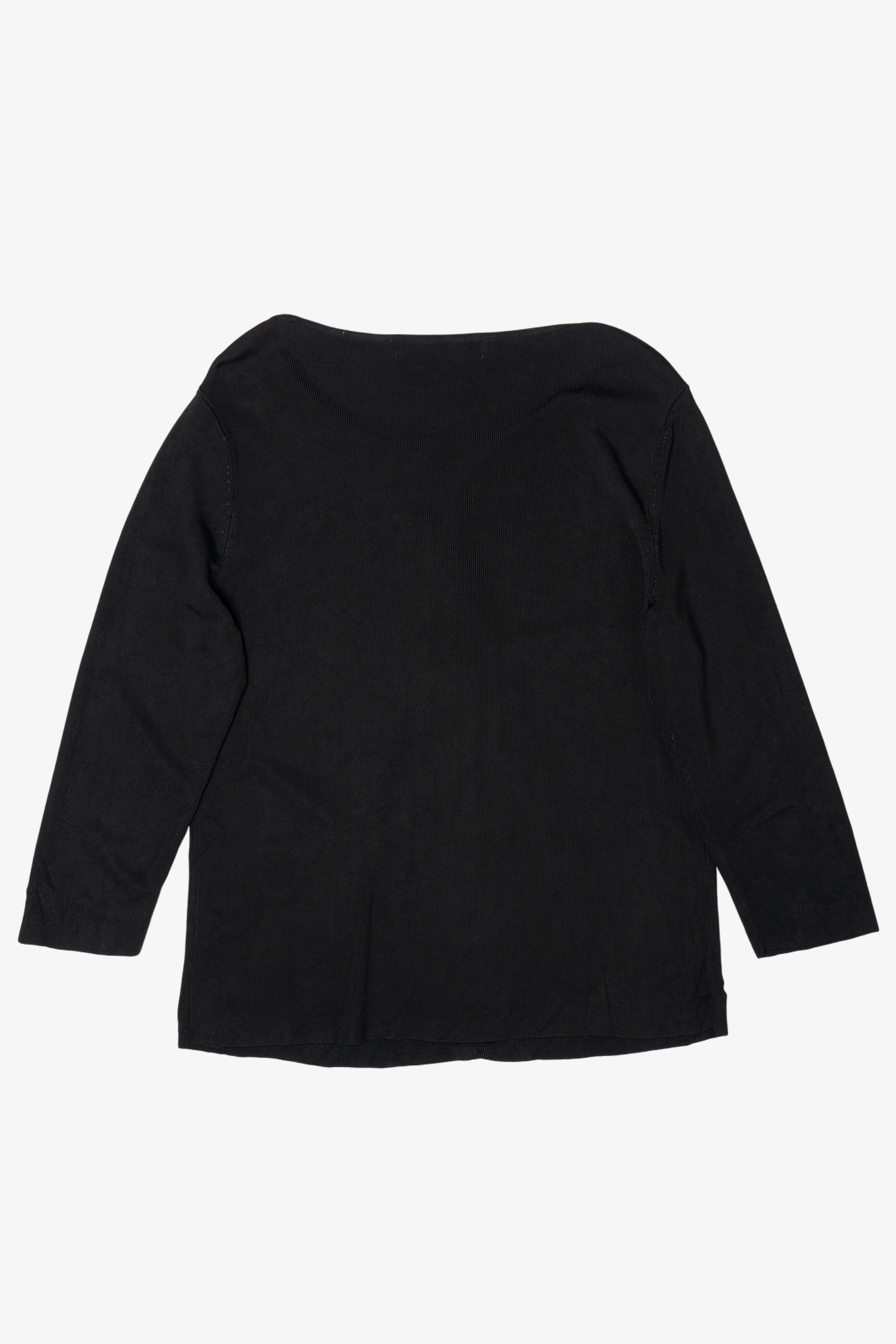 Vintage Black Lucia Burns Ornament Tree Ugly Christmas Pullover (2000s)