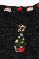 Vintage Tiara International Santa Ugly Christmas Cardigan (2000s)