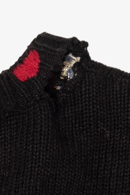 Vintage Tiara International Santa Ugly Christmas Cardigan (2000s)
