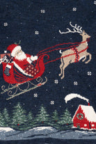 Vintage Nutcracker Santa Ugly Christmas Sweater (1990s)