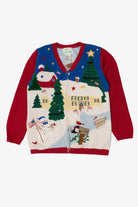 Vintage Quacker Factory American Ugly Christmas Sweater (1990s)