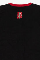 Vintage Black Berek Present Tree Ugly Christmas Cardigan (1990s)